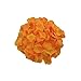 MXXGMYJ 2000pcs Orange Rose Petals for Weddings Fake Silver Rose Petals Dried Rose Wedding Bouquet Artificial Flowers Wedding Party Decoration Table Confetti