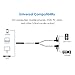 3.5mm to RCA Cable, CableCreation 3FT 3.5mm Female to RCA Male Stereo Audio Cable/RCA Stereo to 3.5mm for TV, Smartphones, MP3, Tablets, Speakers, Home Theater, 1M