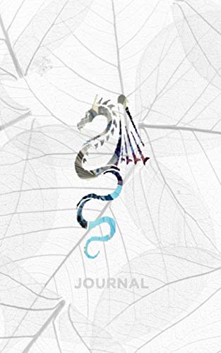 JOURNAL: 5x8 DRAGON TAT : unique mixed media collage art