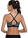 ATTRACO Womens Racerback Sports Bra Workout Yoga Top Medium Support Fitness Bra