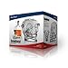 Final Touch Skull Ice Bucket - Brainfreeze Collection - Glass (FTA1860)