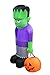 8 FT Huge Halloween Inflatable Frankenstein Monster LED Lights Decor Outdoor Indoor Holiday Decorations, Blow up Lighted Yard Decor, Giant Lawn Inflatable Home Family Outside