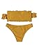 SweatyRocks Women's Sexy Bikini Set Off Shoulder Bandeau Two Piece Swimsuit