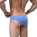 Nightaste Men's Cheeky Bikini Tanga Sexy Low Rise Half Back Coverage Brazilian Underwear