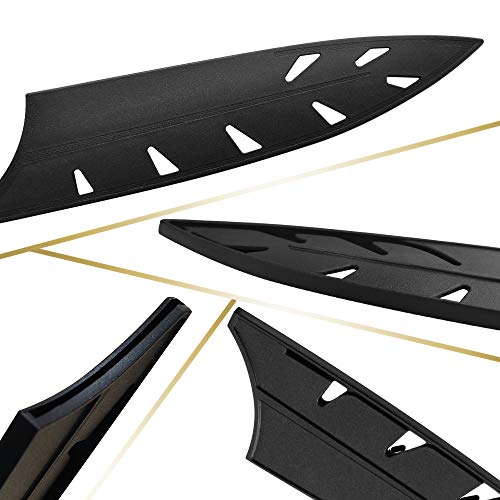 XYJ Knife Sheath Knife Edge Guards 3 Pcs Set for Chef Knife Blade