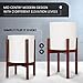 Mid Century Modern Plant Stand, Tall Bamboo Plant Stand Indoor -Stylish Modern Plant Holder with Soft Feet -Eco-Friendly, Solid, Elegant, Wooden Mid Century Plant Stand 10