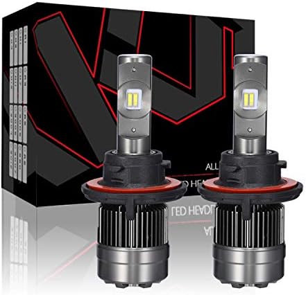 H13/9008(Hi/Low) Car LED Headlight Bulbs All-in-One Conversion Kit,Car Headlight Bulbs 70W 8400Lm 6000K Cool White CREE Halogen Headlight Bulbs Replacement for Car Motorcycle