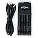 Demonfire Battery Charger D1 for IMR Lithium-Ion 18650 18350 16340 14500 10440 18500 18490 17670 17500 LiFePO4 Batteries