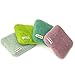 Woolbuddy Needle Felting Pad, Needle Felting Mat, Needle Felting Supplies, Foam Pad Alternative, Wool Felting Mat, Made of Felting Wool, for Needle Felting, 6inx6inx1.5in (Lime)
