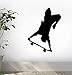 Wallmonkeys WM341690 Skate Boarding Silhouette Wall Decal Peel and Stick Graphic (12 in H x 9 in W)