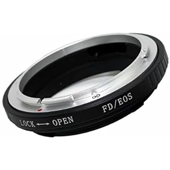 Paddsun FD-EOS Adapter Ring Lens Mount for Canon FD Lens to Fit for EOS Mount Lenses