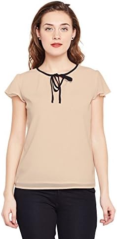 Acanthus Flutter Sleeve Top for Womens