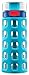 Ello Dash BPA-Free Plastic Water Bottle, Malibu Blue, 16 oz