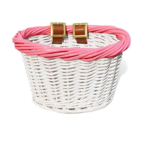 Colorbasket 01532 Kids Front Handlebar All Wicker Bike Basket