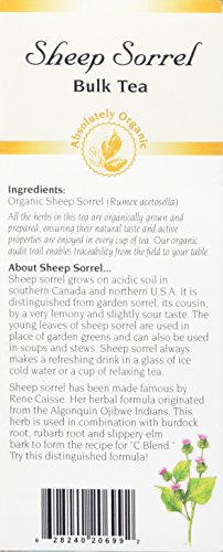 CELEBRATION HERBALS Sheep Sorrel Herb Organic 40 gm, 0.02 Pound