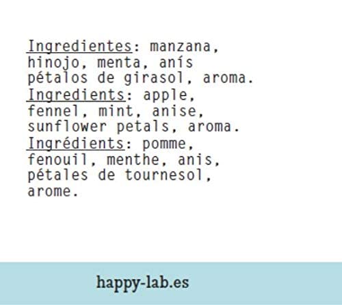 HAPPY LAB HAPPY STOMACH HERBAL TEA – 14 BIODEGRADABLE TEA BAGS.