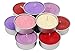 Scented Tealight Candles 90-Pack Bulk Variety Pack | Small Votives for Home & Weddings | Long Lasting Smokeless & Dripless | 6 Fragrances - Lavender, Vanilla, Rose, Apple Cinnamon, Lilac, Black Cherry