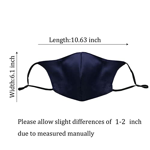 100 Mulberry Silk Face Masks Fashion 19 Momme Silk Mask for Sensitive