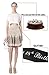 MEANT2TOBE 18th Birthday Sash and Tiara for Women - Fabulous Set: Glitter Sash + Waves Rhinestone Silver Premium Metal Tiara, 18th Birthday Gifts for Women Party