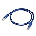 CableCreation 3 Feet (5-Pack) CAT 5e Ethernet Patch Cable, RJ45 Computer Network Cord, Cat5/Cat5e/Cat6 LAN Cable UTP 24AWG+100% Copper Wire for PC, Mac, Laptop, PS3, PS4, Xbox, 0.91m, Blue