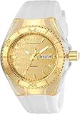 Technomarine Women's Cruise Monogram Stainless Steel Quartz Watch with Silicone Strap, White, 26 (Model: TM-115022)