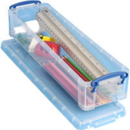 REALUSE Really Useful Pencil/STAT Box 1.5LCLEAR