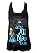 Sidecca Alice in Wonderland We're All Mad Here Muscle Tank