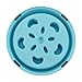GOGOKING Dog Bowl Fun Anti-Choke Bowl Pet bowl Healthy Food Bowl Slow Feeder Dog Bowl Christmas Gifts (Moon blue)