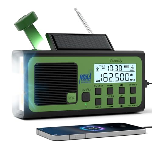 DreamSky Emergency Radio NOAA Weather Alert Hand