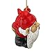 Design Toscano Christmas Ornament - Loonie Moonie Gnome, Garden Gnomes Figurine Statue, 2 Inch