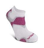 Bridgedale Womens Speed Diva Coolfusion Run Socks, Large, Dusky Pink with Sock Ring