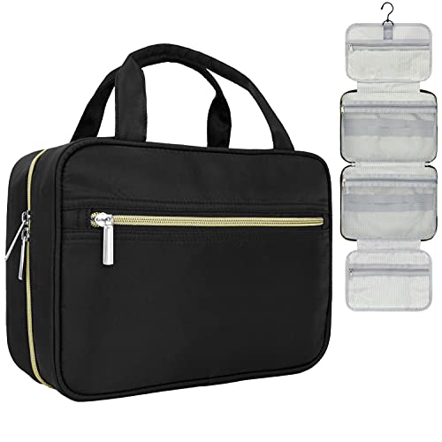 PAVILIA Hanging Toiletry Bag Women Men, Travel Toiletries Bag