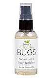 Clearly Bugs, Best Natural Bug Repellent, Insect Shield. Pure Therapeutic Essential Oils w/Lavender, Cedarwood, TeaTree, Lemongrass, Lemon. Non Toxic, Deet Free. 2 Oz