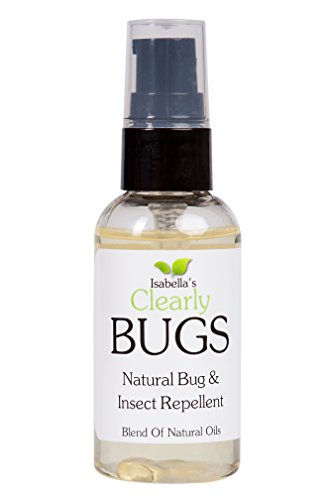 Isabella's Clearly BUGS, Best Natural Bug Repellent, Insect Shield. Pure Therapeutic Essential oils w/ Lavender, Cedarwood, TeaTree, Lemongrass & Lemon. Non-Toxic for Adults and Kids. 2 Oz Isabella's Clearly BUGS, Best Natural Bug Repellent, Insect Shield. Pure Therapeutic Essential oils w/ Lavender, Cedarwood, TeaTree, Lemongrass & Lemon. Non-Toxic for Adults and Kids. 2 Oz