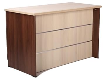 DEV MODULAR FURNITURE - 42011 Engineered Wood Moldau Acacia Combo Finish Table Series