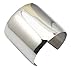 COUYA Stainless Steel Smooth Polished Open Cuff Bangle Bracelet for Women Lady Girls Gift