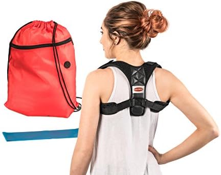 Adjustable Posture Corrector For Women &amp; Men | Ultra-Comfortable Breathable Clavicle Chest Brace | Relieve Back,Shoulder, and Neck Pain | Cervical Support for Upper Back | Prevent Slouching/Hunch