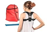 Adjustable Posture Corrector For Women & Men | Ultra-Comfortable Breathable Clavicle Chest Brace | Relieve Back,Shoulder, and Neck Pain | Cervical Support for Upper Back | Prevent Slouching/Hunch