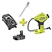 Ryobi P737 18-Volt ONE+ Lithium-Ion Cordless Power Inflator Kit with 1.3 Ah Lithium-Ion Battery,18-Volt Charger and Automotive Pencil Tire Gauge (Bundle)