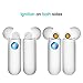 Usb Mini Lighter Electric Reachargeable Flameless Windproof Slim Cigarette Portable Double Side Coil Lighters (Silver)