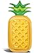 CAPTAIN FLOATY Giant Pineapple Pool Float | Swim Raft | Inflatable Floatie Lounger for Kids and Adults (Over 6 Feet Tall!)