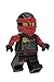 LEGO Ninjago Sky Pirates Kai Kids Minifigure Light up Alarm Clock | red/Black | Plastic | 9.5 inches Tall | LCD Display | boy Girl | Official