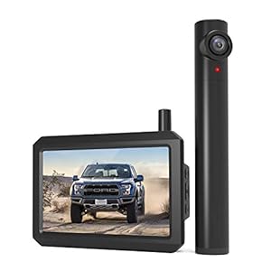 AUTO-VOX Solar Wireless Backup Camera for Car, 3Mins DIY Installation, Back Up Camera Systems for Truck with…