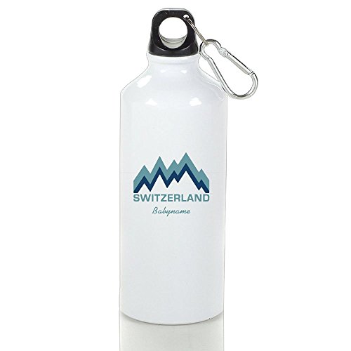 Xihuan SWITZERLAND Aluminum Outdoor Sports Bottle Perfect For Yoga Stoup White 500ml