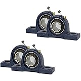 4 Pieces- UCP202-10, 5/8 inch Pillow Block Bearing Solid Base,Self-Alignment, Brand NEW!