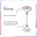 Blush and Bloom Jade Roller for Face and Gua Sha Tool Set - Pink Rose Quartz Roller - Face Massager for Face Lift, Depuffing Eye Bags - Facial Roller for TMJ, Jaw Slimming, Anti-Aging