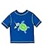 Little Me Baby Boys' UPF 50+ Short Sleeve Rashguard Swim Shirt