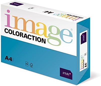 Image Coloraction Deep Turquoise (Lisbon) A4 210x297mm 160gm2/210mic fsc4 250sh/RM 5rm/BX