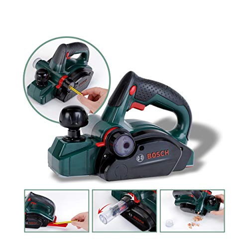 Theo Klein 8727 Bosch Planer , Battery-Powered Children's Planer with Rotating Roller and planing sound , Incl Pencil… – Bild 3