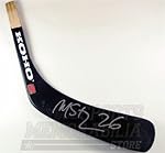 Martin St. Louis New York Rangers Signed Autographed Black Stick Blade Tampa Bay